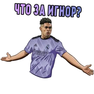 🤨 ЧТО ЗА ИГНОР? sự ngu dốt, câu hỏi, tiếng Nga, nhãn dán, bóng đá, thể thao telegram sticker