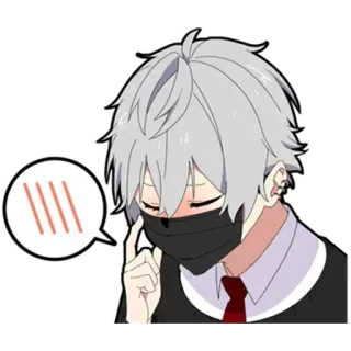 😳 애니메이션, 만화, 캐릭터, 카와이, 귀여운 telegram sticker