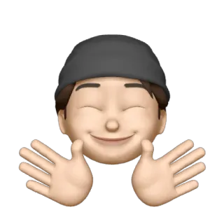 🕷 emoji, senang, pria, stiker, orang, wajah, senyum whatsapp sticker