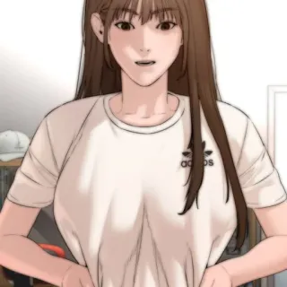 💌 Frau, Illustration, Anime, Charakter, Mädchen, T-Shirt telegram sticker