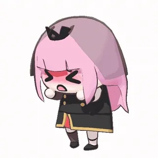 ♨️ Calliope Mori anime, chibi, kawaii, vtuber, hololive, calliope mori telegram sticker