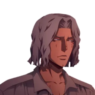 🤔 Trevor Belmont Castlevania Anime, Cartoon, Charakter, Trevor Belmont, Castlevania, TV-Serie telegram sticker