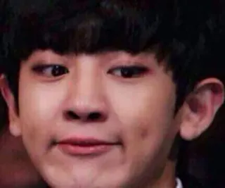 😞 Kpop, Cara, Divertido, Meme, Asiático, Ídolo telegram sticker