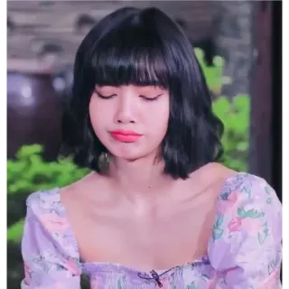 🖤 Lisa woman, person, celebrity, singer, kpop, lisa, blackpink whatsapp sticker