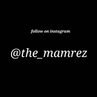 😂 follow on instagram
@the_mamrez instagram, soziale medien, folgen, benutzername telegram sticker