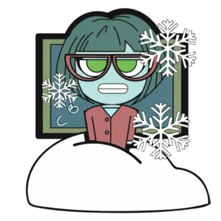 WINTER HAS COME @amadolls telegram stickers