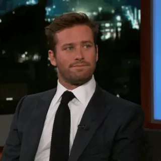 🥀 Armie Hammer diễn viên, chân dung, đàn ông, người nổi tiếng telegram sticker