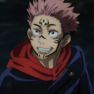 😂 Ryomen Sukuna Jujutsu Kaisen 动漫, 漫画, 咒灵, 反派, 咒术回战, 宿傩 telegram sticker