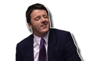 😉 Matteo Renzi Político, Italiano, Ex Primer Ministro, Matteo Renzi, Italia whatsapp sticker