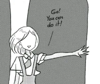 😁 Go! You can do it! Ermutigung, motivierend, Anime, Manga telegram sticker