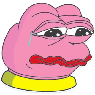 Pinky Pepe💖(by: @witchy_cracks) whatsapp stickers