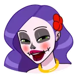 Vera Calavera telegram stickers