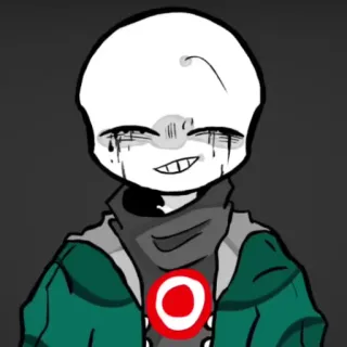 ❄️ squelette, effrayant, monstre, personnage, dessin animé telegram sticker