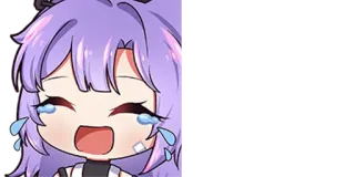😂 anime, chibi, crying, emotional, cute, cartoon telegram sticker