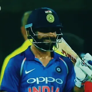 😇 OPPO INDIA Cricket, Indien, Sport, Sportler telegram sticker