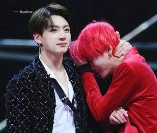 😭 kpop, bts, amizade, jungkook, taehyung, celebridade whatsapp sticker