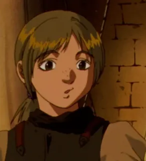 😗 Casca Berserk anime, female, manga, character telegram sticker