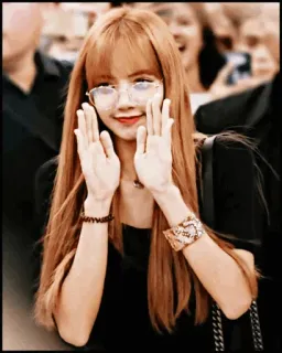 🐠 Lisa Lisa, Blackpink, Kpop, Idol, Cantora, Pessoa, Mulher whatsapp sticker