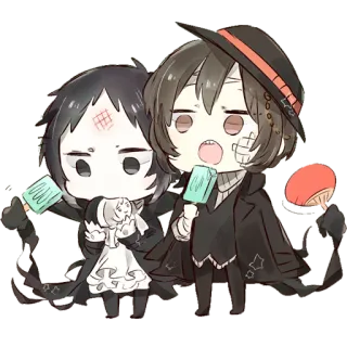 😙 Anime, Cartoon, Figur, Eis am Stiel, Sticker telegram sticker