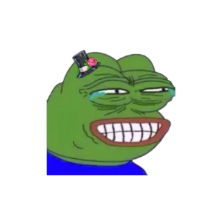 😂 Pepe the Frog pepe, katak, meme, internet, kartun, lucu, ekspresi, emotikon whatsapp sticker