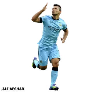 ⚽ ALI AFSHAR sepak bola, pemain, atlet, sepak bola, olahraga telegram sticker