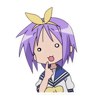 😯 Anime, Mädchen, Süß, Chibi, Kawaii telegram sticker