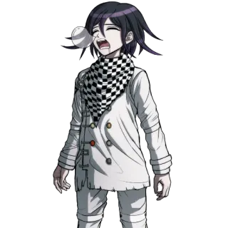 😴 Kokichi Oma Danganronpa Аниме, Манга, Персонаж, Кокичи Ома, Danganronpa, Милый, Наклейка telegram sticker