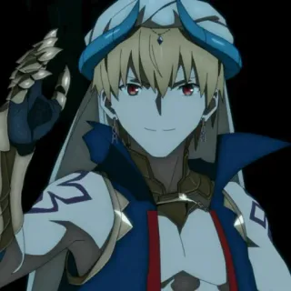✨ Gilgamesh Fate/Grand Order anime, character, king, fate telegram sticker