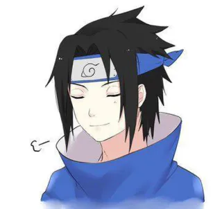 🐙 Sasuke Uchiha Naruto 애니, 사스케, 우치하, 나루토, 만화, 닌자 telegram sticker