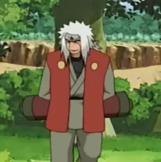 🌪 Jiraiya Naruto Anime, Naruto, Jiraiya, Sabio, Personaje telegram sticker