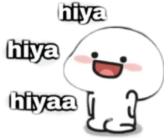 😛 hiya
hiya
hiyaa hi, greeting, cute, character telegram sticker