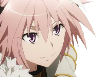 😌 Astolfo Fate/Apocrypha Anime, Fate, Astolfo, Sticker telegram sticker