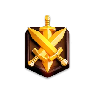 🔝 épées, armes, blason, militaire, symbole whatsapp sticker