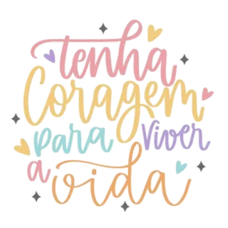 👍 tenha coragem para viver a vida motivação, vida, coragem, positivo, incentivo telegram sticker