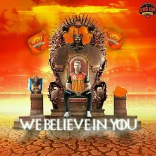 🥰 WE BELIEVE IN YOU sports, cricket, fan, believe, support whatsapp sticker