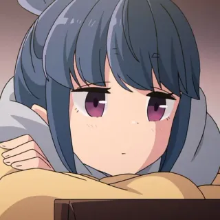 🛵 Ragazza anime, Personaggio dei cartoni animati, Ragazza, Carino, Riposo telegram sticker