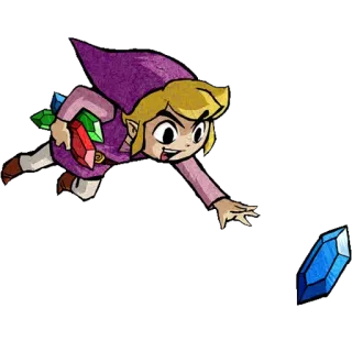 💎 Link The Legend of Zelda Link, Legend of Zelda, Personaggio videogioco, Gioco di avventura, Toon Link, Nintendo telegram sticker