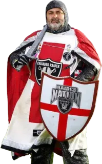 🎭 CRUSADER RAIDER
RAIDER NATION cavaliere, crociato, predone, medievale, armatura, spada, scudo telegram sticker