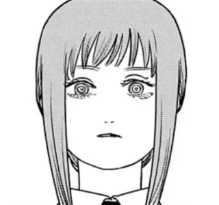 😟 Makima Chainsaw Man anime, manga, chainsaw man, makima telegram sticker