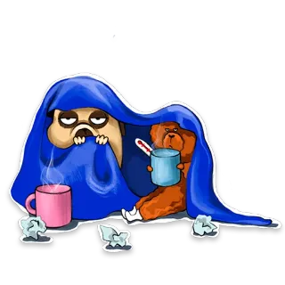 Chubaka&Woody telegram stickers
