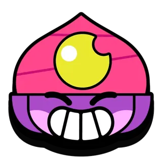 😄 荒野乱斗, 生气, 卡通, 游戏 telegram sticker
