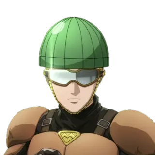 👀 Mumen Rider One-Punch Man anime, one-punch man, mumen rider, hero, justice telegram sticker