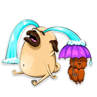 Chubaka&Woody telegram stickers
