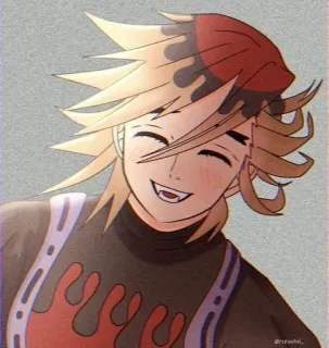 🎳 Douma Demon Slayer Anime, Demon Slayer, Douma, Lune Supérieure, Manga, Personnage Fictif whatsapp sticker
