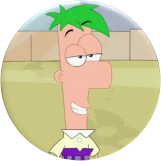 Phineas & Ferb @Stickersey whatsapp stickers