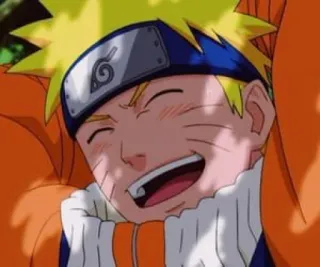 🍜 Naruto Animé, Dessin animé, Naruto Uzumaki, Souriant, Ninja, Shonen whatsapp sticker