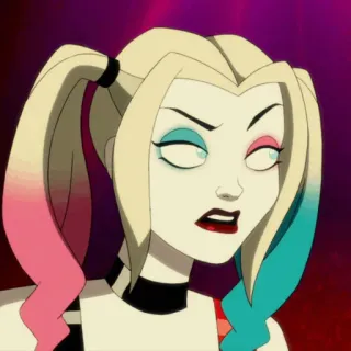 🎪 Harley Quinn 할리 퀸, dc 코믹스, 만화, 악당 telegram sticker
