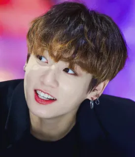 😅 Jungkook Чонгук, BTS, K-pop, певец, айдол, знаменитость whatsapp sticker