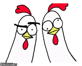 @MHStickers Chicken Bro 2 telegram stickers