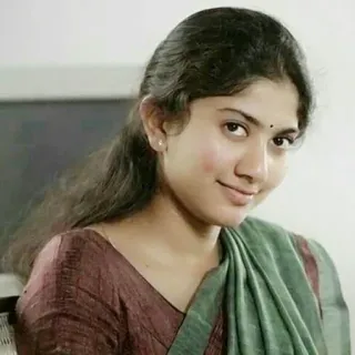 🥰 Sai Pallavi Indian actress, portrait, celebrity, actress, woman, smile telegram sticker